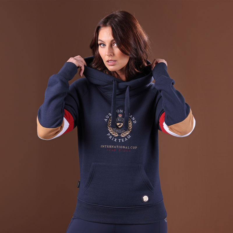 Aubrion Team Hoodie - Navy-5